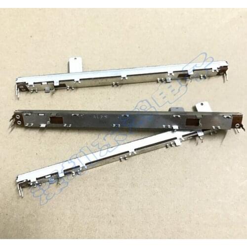 [VK] Japan ALPS straight slide potentiometer 12.8CM 128MM single 10K mixer axial length 12mm switch