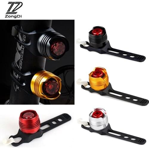 ZD 1X Ruby taillight Warning safety helmet light For VW polo passat b6 golf Honda civic accord Peugeot 307 206 407 accessories