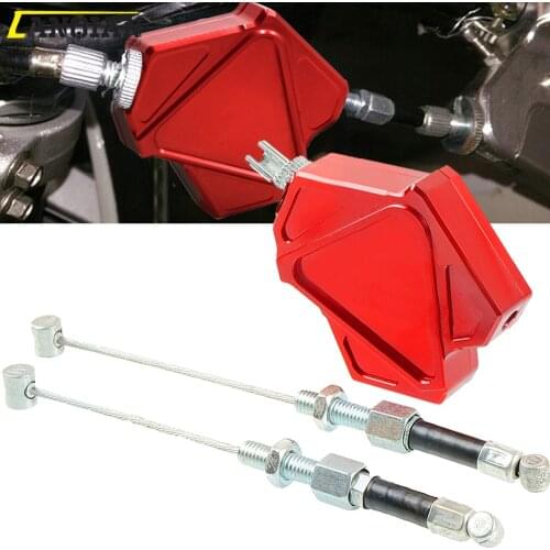 CNC Stunt Clutch Lever Easy Pull Cable System For Honda XL1000/V VARADERO VTX1300 NC700 S/X CB599 CB600 HORNET CBR 600 CB600F