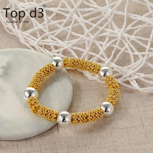 Top d3 Viennois Group New Fashion Luxury Gold Color Jewelry Bangles Ethiopian African Women Dubai Bracelet Party wedding Gifts