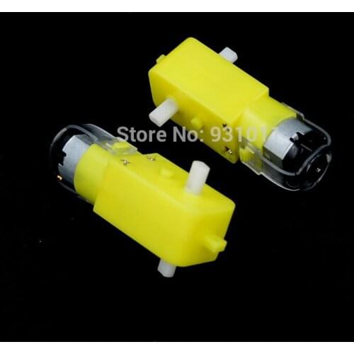 10Pcs/Lot TT Motor Smart Car Robot Gear Motor Free Shipping