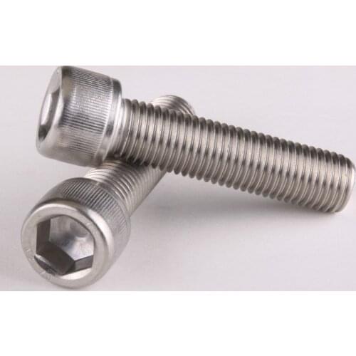304 A2 Stainless Allen Bolt Socket Cap Screw Hex Head Allen Key M2*3/4/5/6/8...25 DIN912