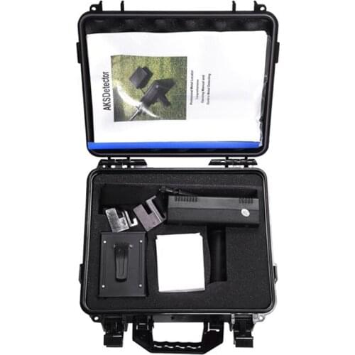 High Exactness AKS 3D Detector Long Range Diamond Archeological Gold Silver Copper Underground Metal Detector,EU Plug