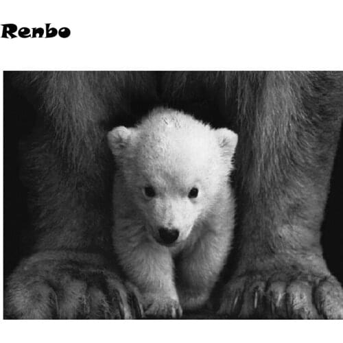 Needlework Diamond Painting Baby Bear Diamond Embroidery All Drill Rhinestone Mosaic Picture by numbers hobby gift custom