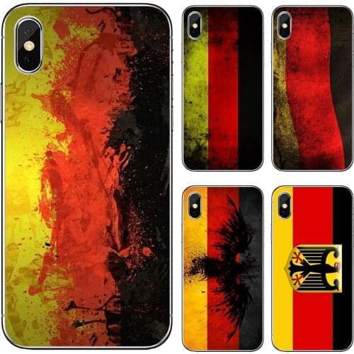 Soft Covers National-DE-Germany-Flag-Eagle-Banner For Xiaomi mi Redmi Note 3 4 4X 5 6 7 8 8t 9 9s 9t 10 pro lite