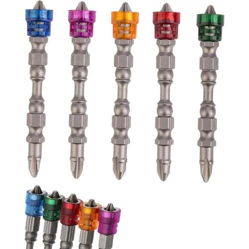 Hige quality Single/Double Head 65mm Magnetic Driver Drill Set Screwdriver Bit Anti-Slip Hex S2 PH2 Electric Screw Driver Set