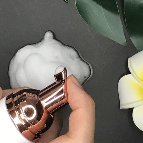 50ML Plastic Foaming Bottle Soap Mousses Liquid Dispenser Empty Shampoo Lotion Bottling Foam Refillable Bottles