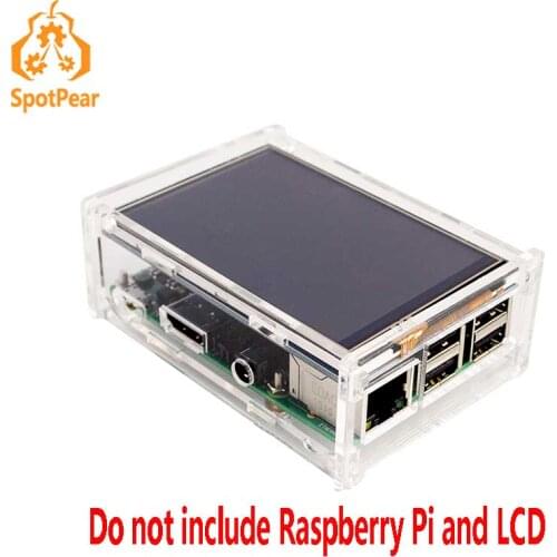 Raspberry Pi 3.5 inch LCD Case Box Thicker