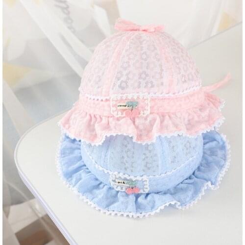 Baby Girls Fisherman Hat Kids Girls Hat Princess Baby Hat Fashion Baby Bucket Sun Hat Children Summer