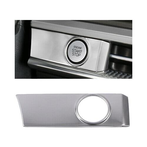 Steel Matte Engine Start Stop Switch Button Cover For Kia Optima K5 2020-2021