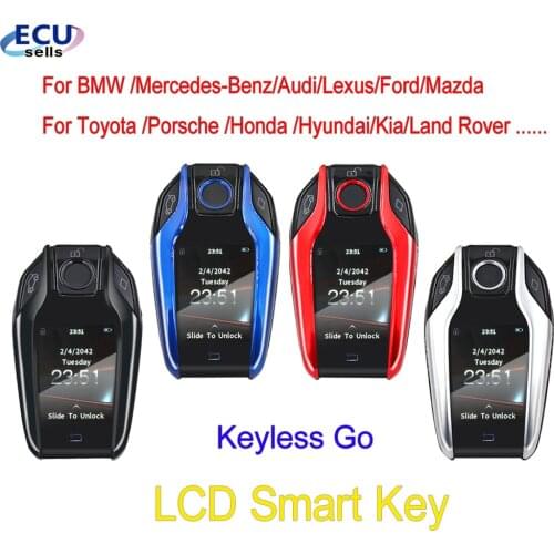 Multi-Language Luxury LCD keys CF500 Modified Universal Smart Remote LCD Screen for Toyota/Lexus/KIA/Peugeot/BMW/Hyundai/Porsche
