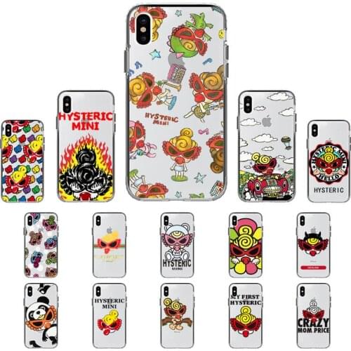 YNDFCNB hysteric mini Phone Case for iPhone 11 12 pro XS MAX 8 7 6 6S Plus X 5S SE 2020 XR fundas