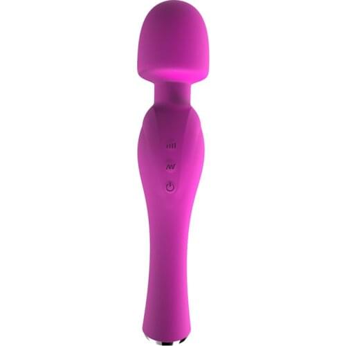 20 Modes Powerful Magic Wand Vibrator for Women Body Massager G Spot Clitoris Stimulator USB Charging Adult Sex Toys for Woman