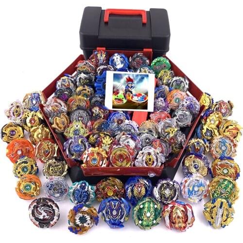 79Pcs Launchers Beyblade Toys All models storage box set Tops Toupie Metal God Burst Spinning Top Bey Blade Blades Toy bay blade