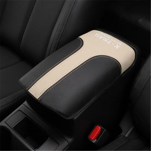 Car central container armrest box PU Leather car-styling content box holder accessories For Nissan X-trail X trail T32 2014-2020
