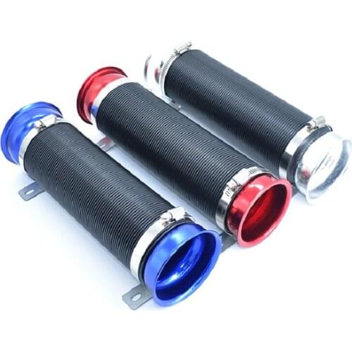 Automobile modified intake intelligent telescopic hose to increase the flow of intake pipe intake ventilation pipe long 1m