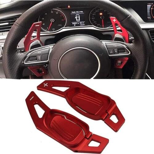 Car Steering Wheel Shift Paddle Shifter Gear Extention for- A5 S5 S3 S6 SQ5 RS3 RS6 RS7