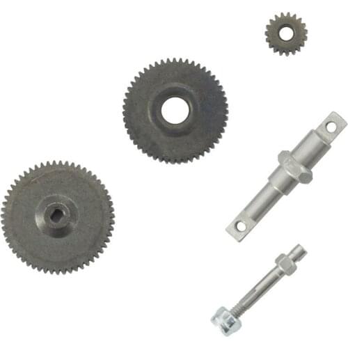 Upgrade Parts Durable Metal Transmission Gear Set For 1/24 RC Car Axial SCX24 90081 Crawler Gearbox Replacement Accessories