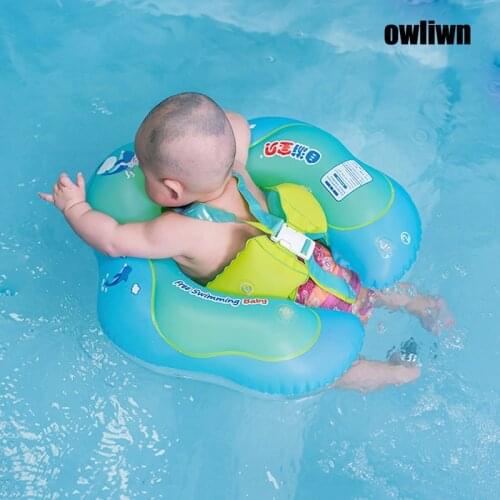 Baby swim ring children swim pool accessories circle bathing raft inflatable double rings