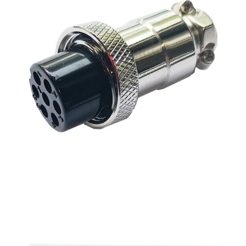 DF20-7 Pins female Socket air Connector for TIG Torch Plasma cutting torch