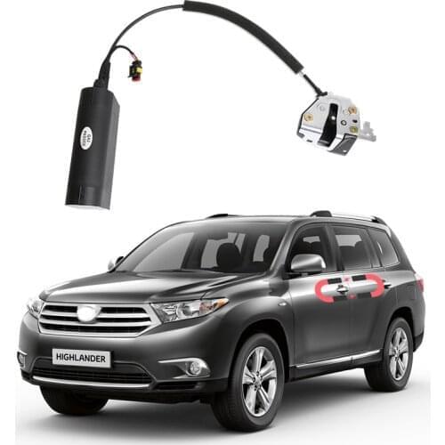 For Toyota Highlander Electric suction door Automobile refitted automatic locks Car accessories Intelligence Suction door