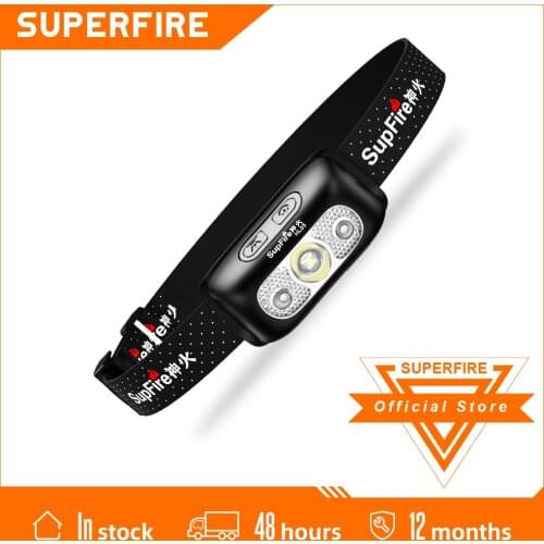 Best SupFire HL05 Mini Cree LED Headlamp With Motion Sensor USB Rechargeable For Camping Fishing Bicycle Head Light flashlight