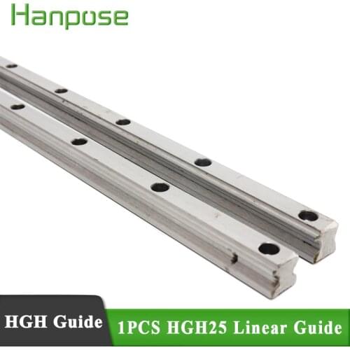HGH25 Linear Guide Rail 300 400 500 800mm Length Square Linear Rail for HGH25 Slider Block CNC