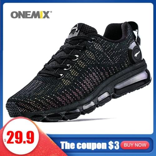 ONEMIX Mens Women Running Shoes Damping Cushion Sneakers Colorful Reflections for Gym Sports Athletic Tennis Walking Training