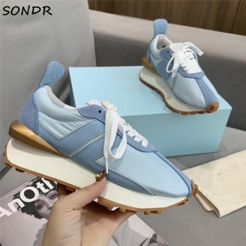 Fashion Thick Sole Lace Up Women Shoes Design Ladies Chunky Platform Sneakers Trainers Sports Casual Shoes Tenis Feminino 2021