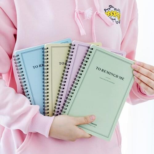 Concise A5 Spiral Binding 60 Page Notepad Coil Notebook Stationery Office School Supplies