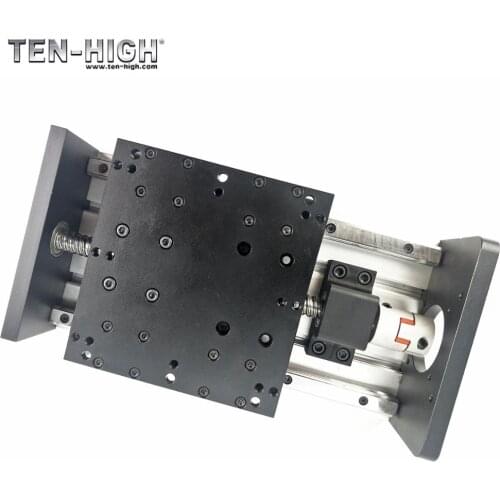 Gx-150 high load linear modules for CNC linear guides double rail + double carriage + ball screw + Motor