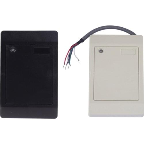 HOT Waterproof Wiegand Wg26 Wg34 RFID IC Card Reader Proximity reader 125Khz 13.56Mhz ID IC for Access Control System