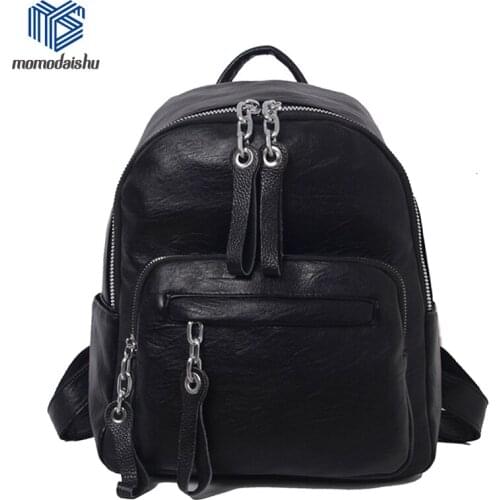 Women Soft Leather Backpacks Designer Female Backpack High Quality Vintage Leather For Women School Bag Travel Ladies Sac A Dos