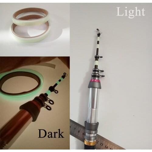 1 Meter Fishing Rod Tape Luminous Self-adhesive Tape Sticker Luminous Luminous DIY Tape