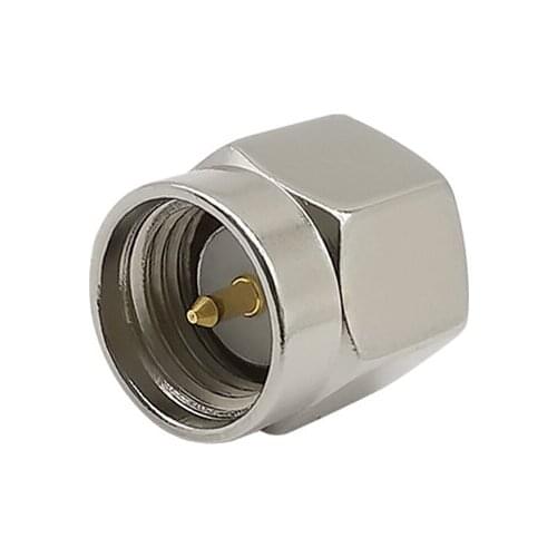 1Pcs Silver 50 ohm SMA Male to IPX U.fl Male Plug RF Coaxial Connector