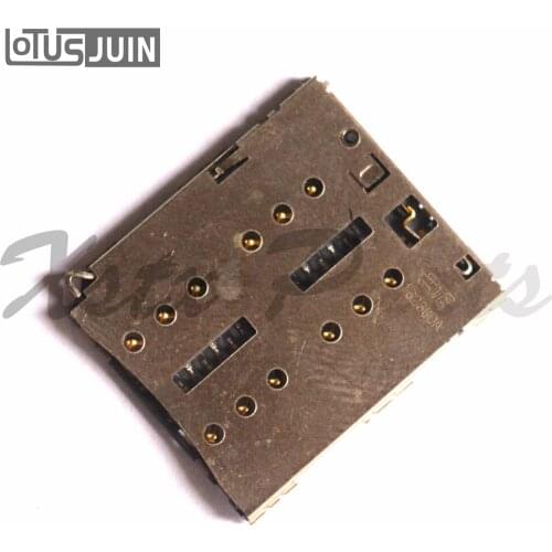 10PCS Original Sim Card Reader Holder Tray Slot Socket Repair Replacement For Lenovo Zuk Z1 Z2