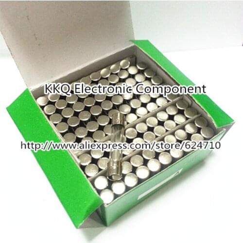 100PCS/BOX 250V 2A 6*30 Fast Blow Glass Fuses Insurance Tube 6MM*30MM 6*30mm NEW