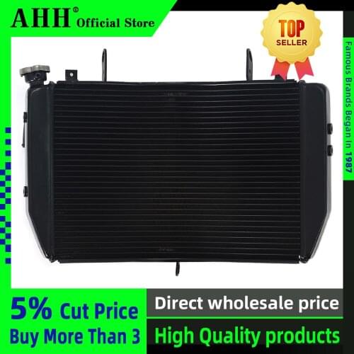 AHH Motorcycle Radiator Cooler Cooling Water Tank for Yamaha YZF R1 2007 2008 YZF1000 YZFR1 YZF-R1 07-08 Aluminium Accessories
