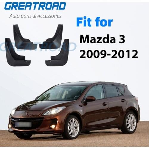 Car Mud Flaps Splash Guards Mudflaps Fender Mudguards Accessories For Mazda 3 2009 2010 2011 2012