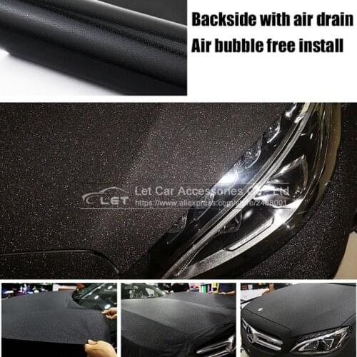 The newest shining black Glitter Diamond Vinyl Films Wrap For Car Body Car Sticker Auto decoration motorcycle decal