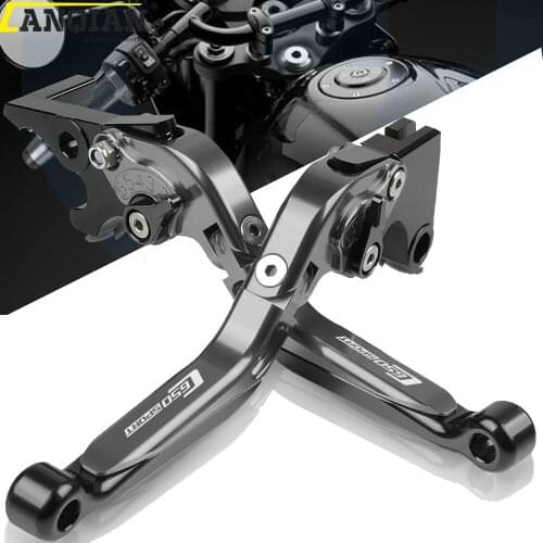 For BMW C650 SPORT C650SPORT 2015 2016 2017 Motorcycle Accessories CNC Folding Extendable Brake Clutch Levers LOGO C650SPORT