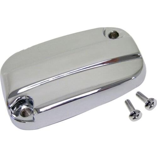Chrome Front Brake Reservoir Cap For Harley Electra Glide Road King 2007-2012 Motorcycle