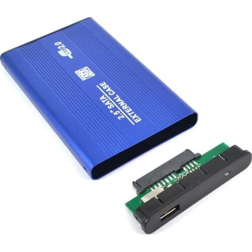 2.5 Inch USB 2.0 SATA External Mobile Hard Disk Box Aluminum Alloy Shell External Mobile Hard Disk Box Aluminum Alloy Shell