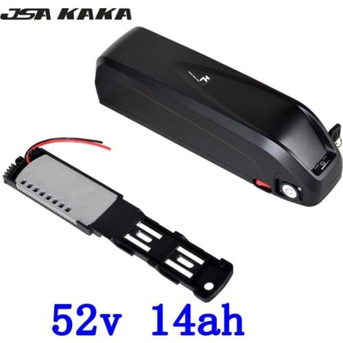 US EU No Tax Hailong 52V 14Ah e bike Battery with USB 14S 51.8V li-ion battery for 1000W 750W motor free shipping