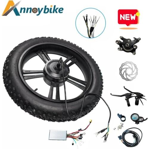 20inch 48V 500W750W1000W Gear Hub Motor Kit Electric Wheelbarrow High Torque 35km/h мотор колесо Elektrikli Bisiklet Controller