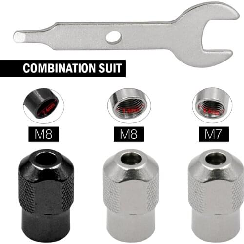 4pcs/lot Cheapest M7 M8 Nut Wrench Handwork Tool Set Zinc Alloy Iron Inside Carbon Steel Wrench Combination For Wood Furniture