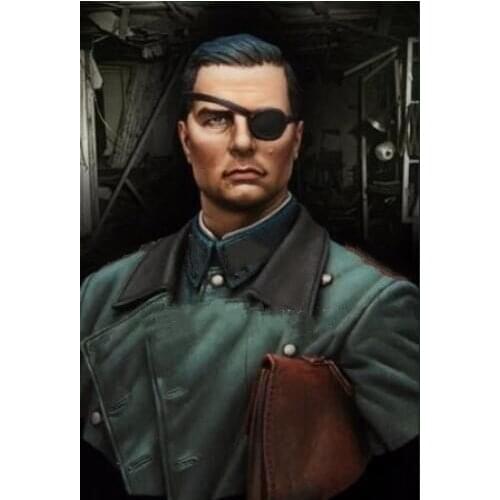 Resin assembly Kits 1/ 10 OPERATION VALKYRIE bust Unpainted Kit Resin Model Free Shipping