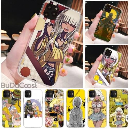 Riccu Angie Yonaga Phone Case For iPhone 11 12 pro XS MAX 8 7 6 6S Plus X 5S SE 2020 XR cover