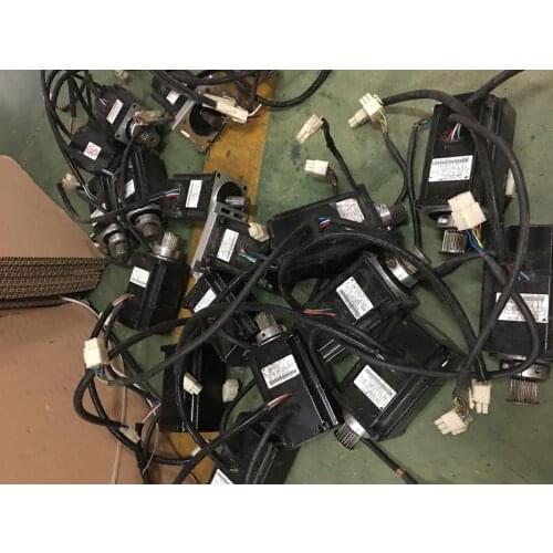 SGM-02A312 SERVO MOTOR , used in good condition . 80% appearance new , good working , free shipping