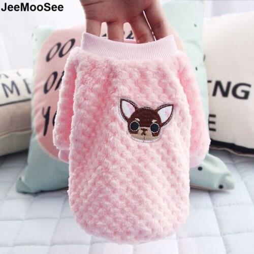 Dog Hoodie Pet Dog Winter Clothes For Dogs Coat Jacket Cotton Ropa Perro French Bulldog Clothing For Dogs Pets Clothing Pug